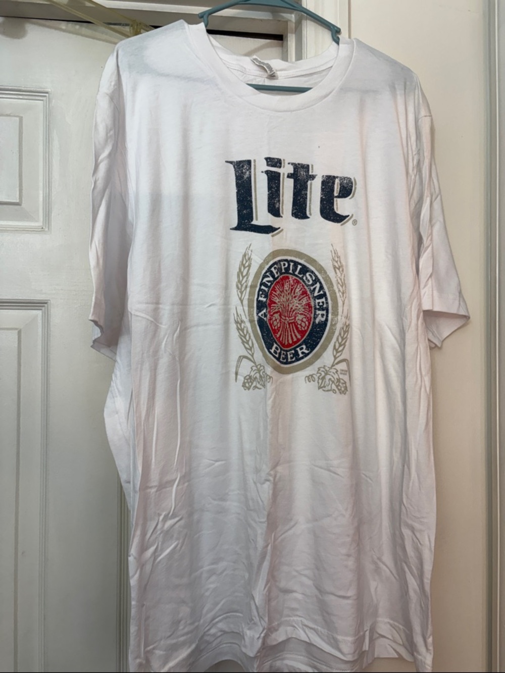 Miller Lite beer tee White Men's Graphic T-Shirt
